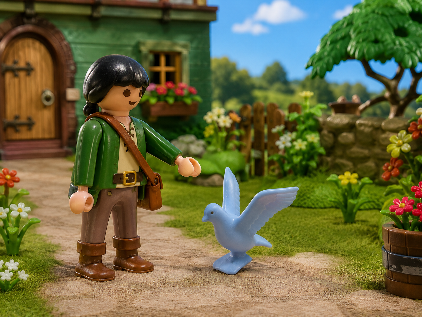 pigeon bleu playmobil 30071940