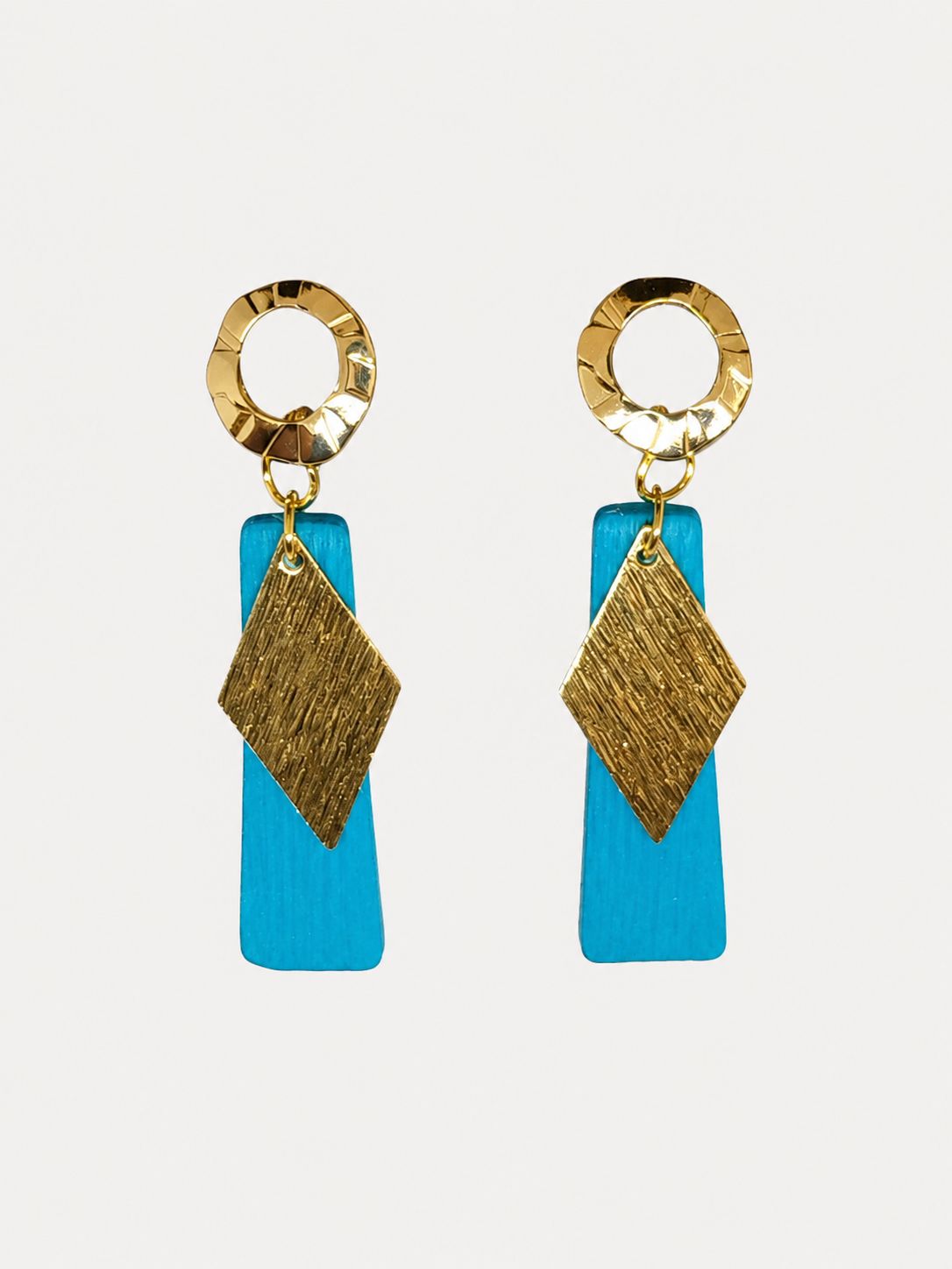 Boucles doreilles lagon
