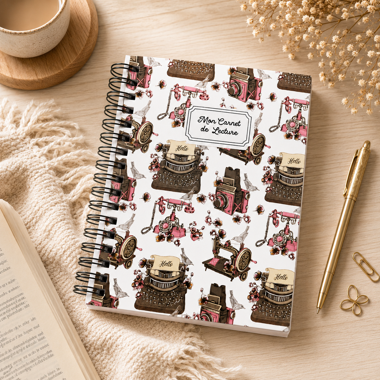 Carnet de lecture artisanal - Copie (2)