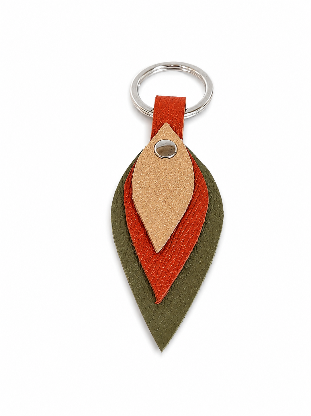 porte clef en cuir couleurs de LineArt