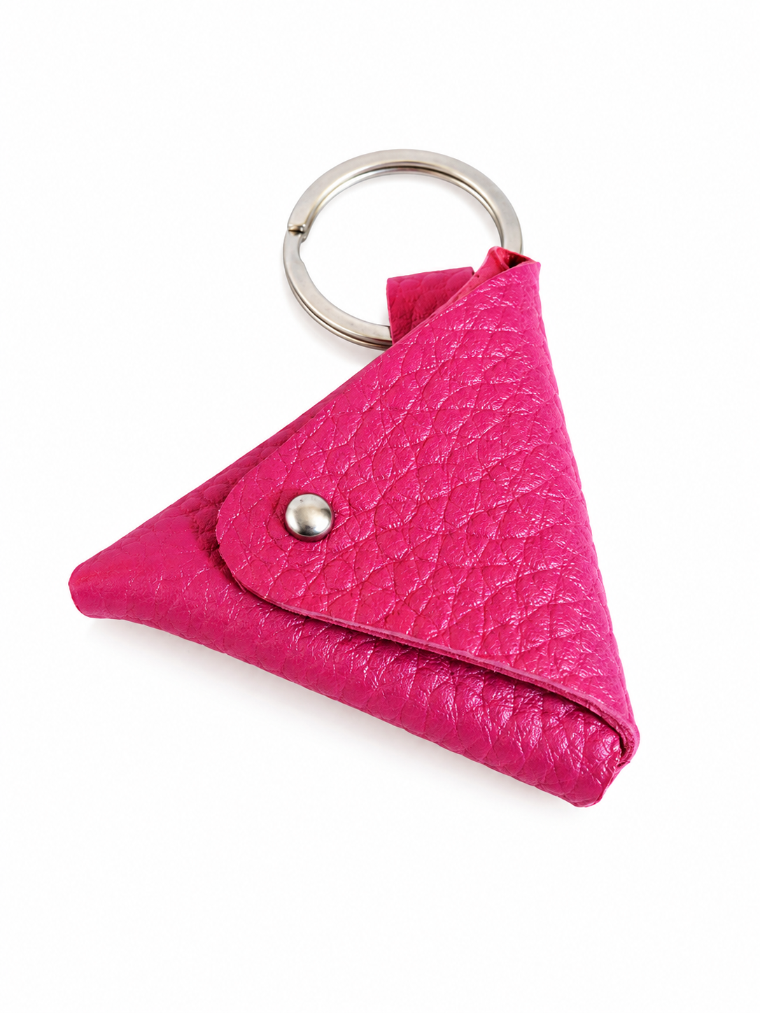porte-clés pochette cuir Line'art