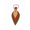 porte clef en cuir couleurs de Line'Art