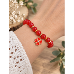 bracelet artisanal calcedoine