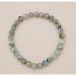 Bracelet en Jaspe tons gris