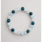 Bracelet jaspe et apatite