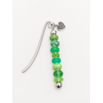Marque page vert coeur 2