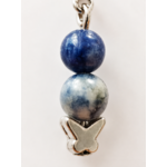 Boucles doreilles sodalite 2