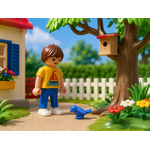 oiseau bleu foncé playmobil 30235800