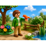 oiseau orange playmobil 30238470