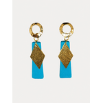 Boucles d'oreilles lagon