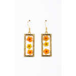 bo fleurs séchées orange jaune