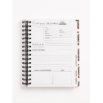 carnet de lacture A5 fait main