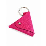 porte-clés pochette cuir Line'art