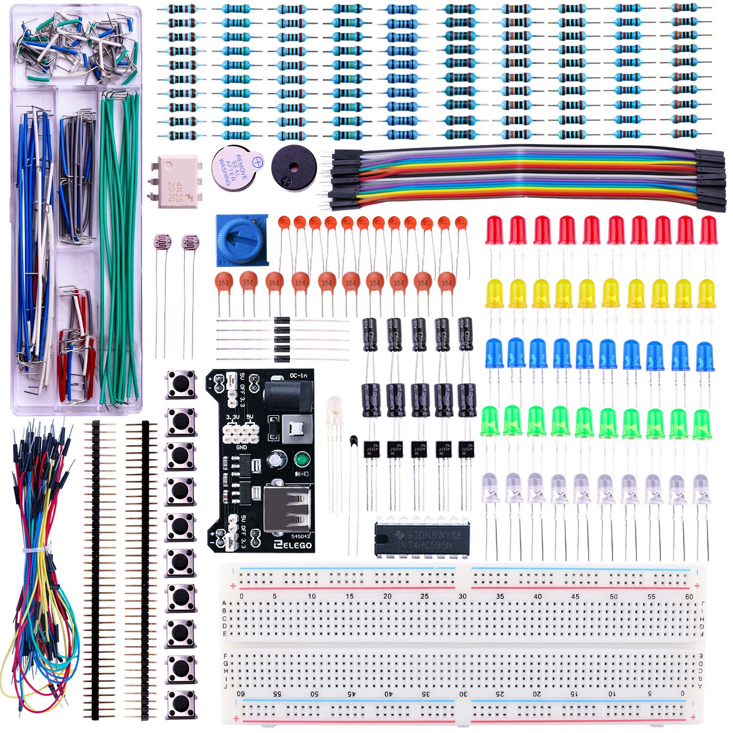 Elegoo Bauteileset für Arduino Einsteiger
