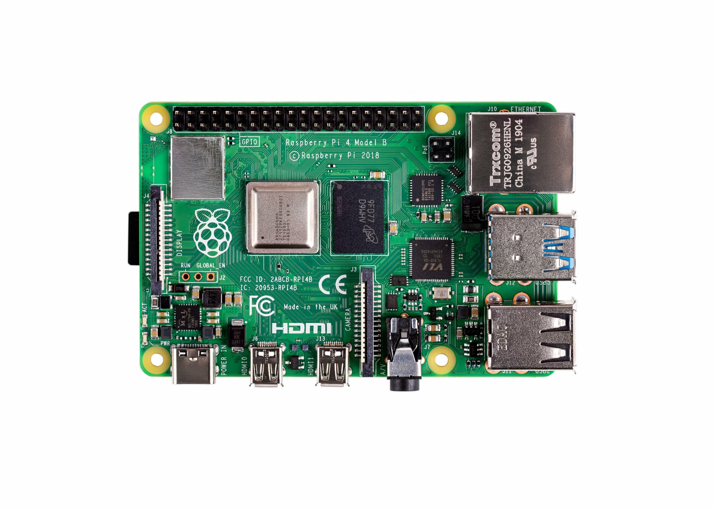 Raspberry Pi 4 Modell B 4GB RAM