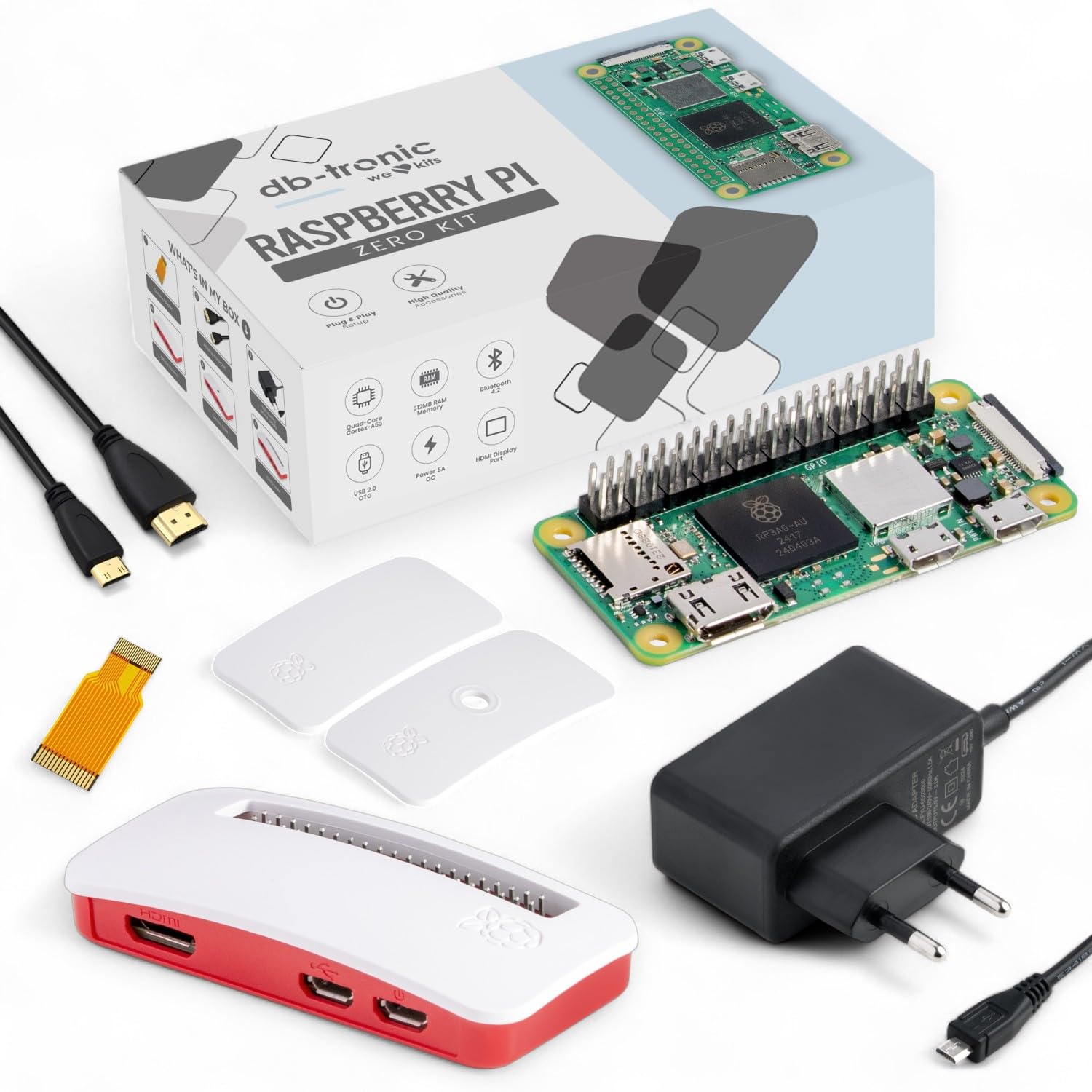 Komplettes Raspberry Pi Zero 2 Kit