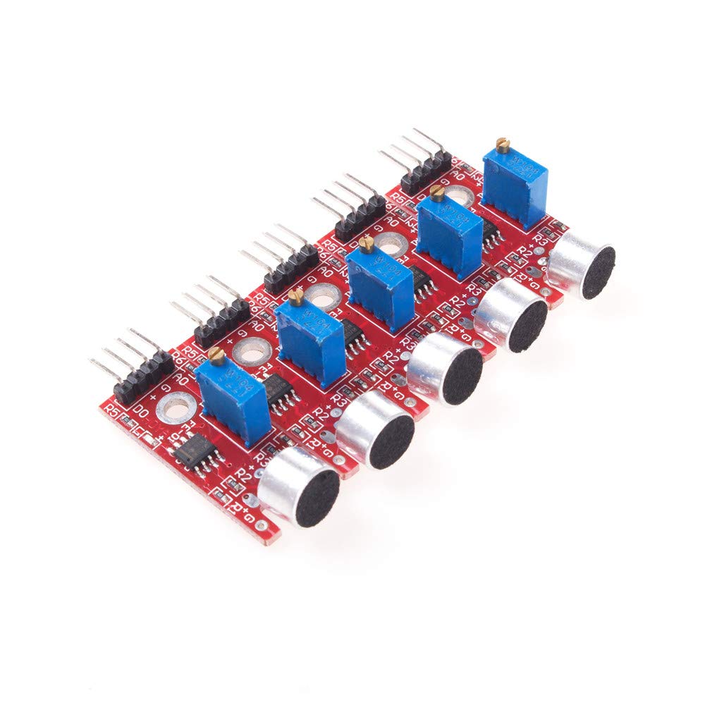 5er-Set Sound-Sensor für Arduino-Projekte