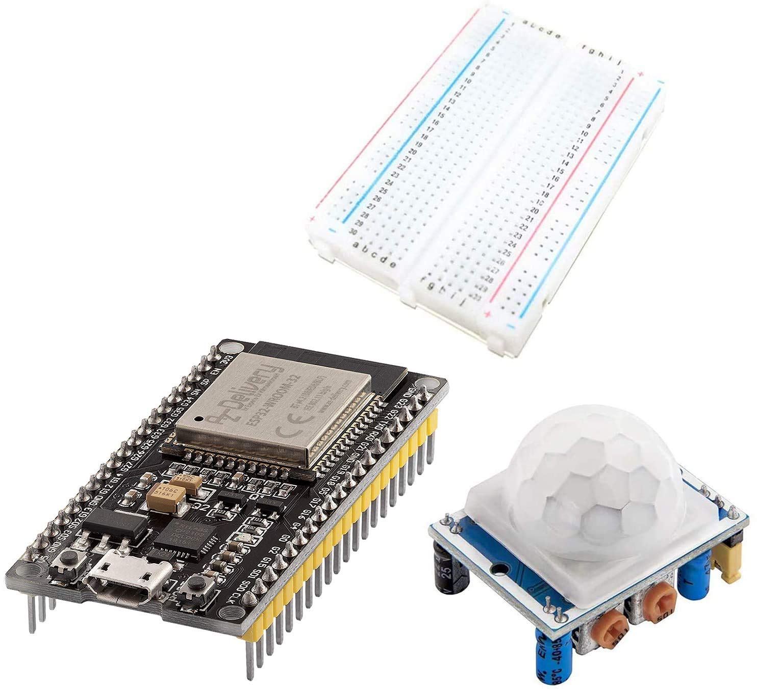 Start-Kit für ESP32 Sensor-Projekte inkl. E-Book