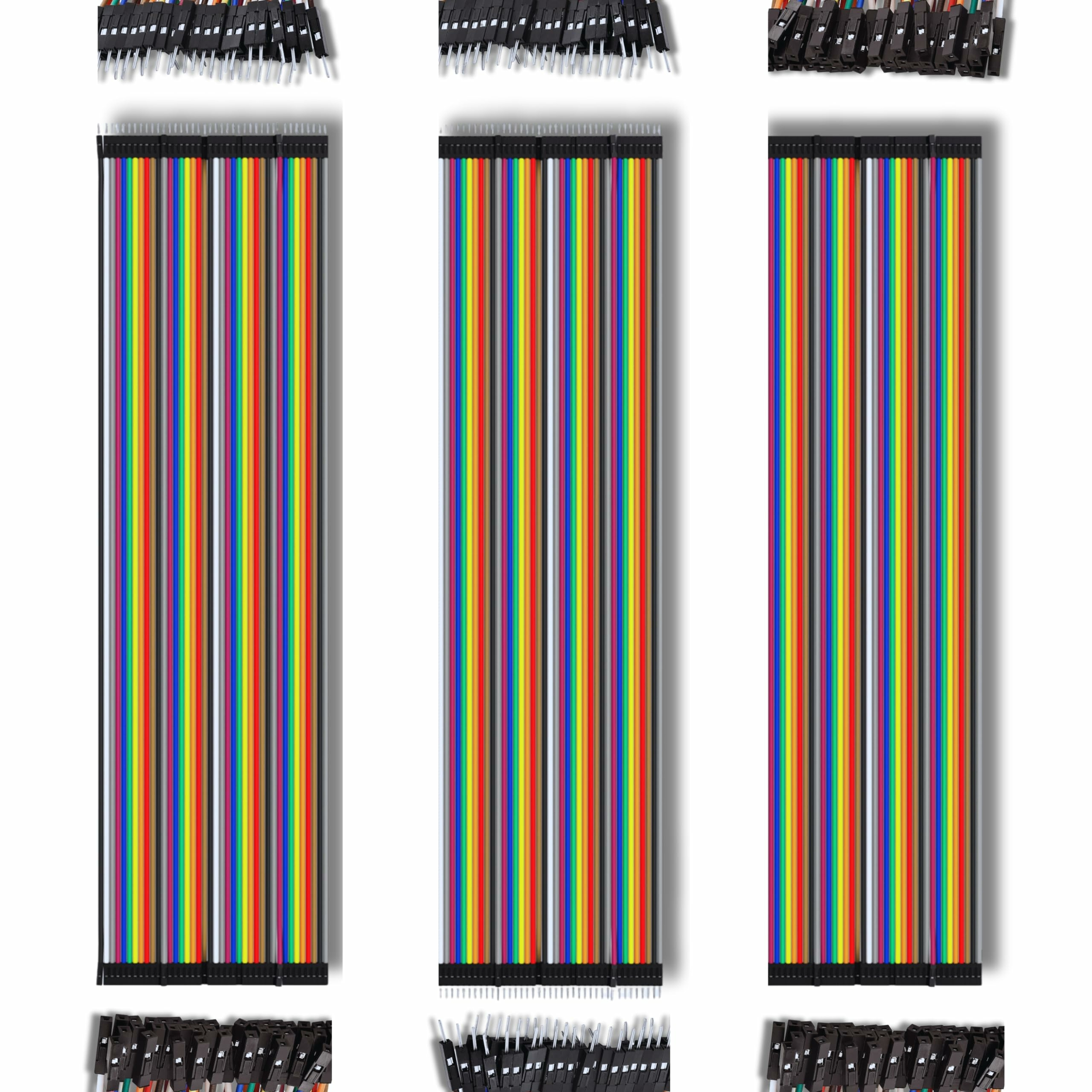 Breadboard Kabel Set für Bastler 120tlg