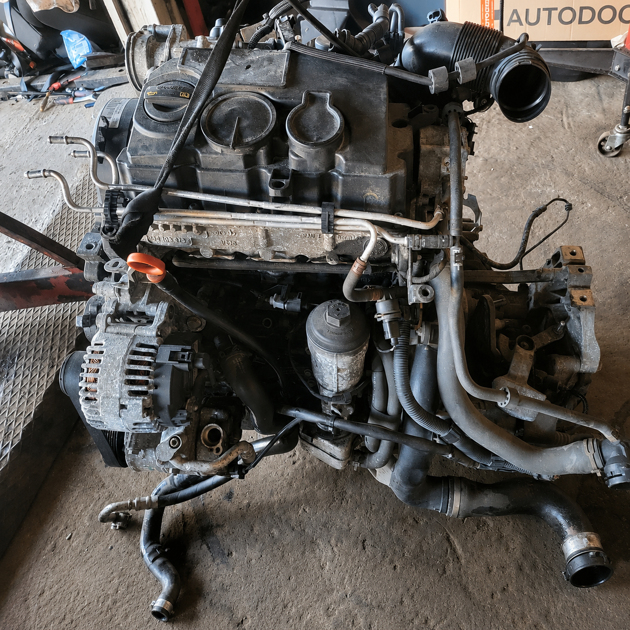 Moteur complet 1.9 TDI 105 – Codes BLS BKC BXE – Audi, Volkswagen, Seat, Skoda