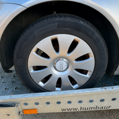 Lot de 4 jantes Audi A4 B7 d’origine avec pneus Michelin Primacy 4 – 20555 R16 – 5x1