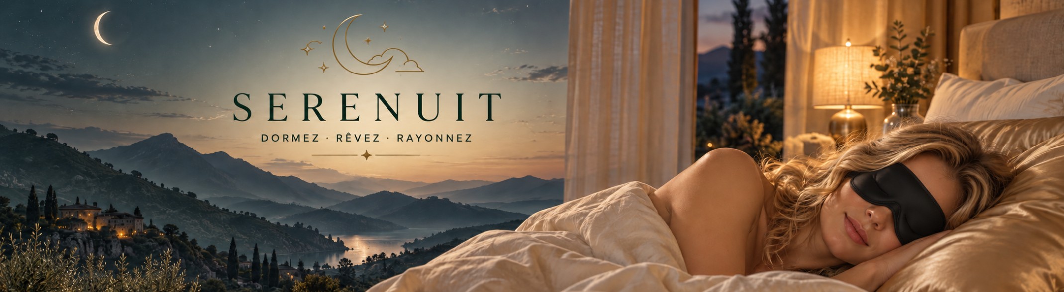 Serenuit - masque de sommeil 3D pour des nuits plus calmes