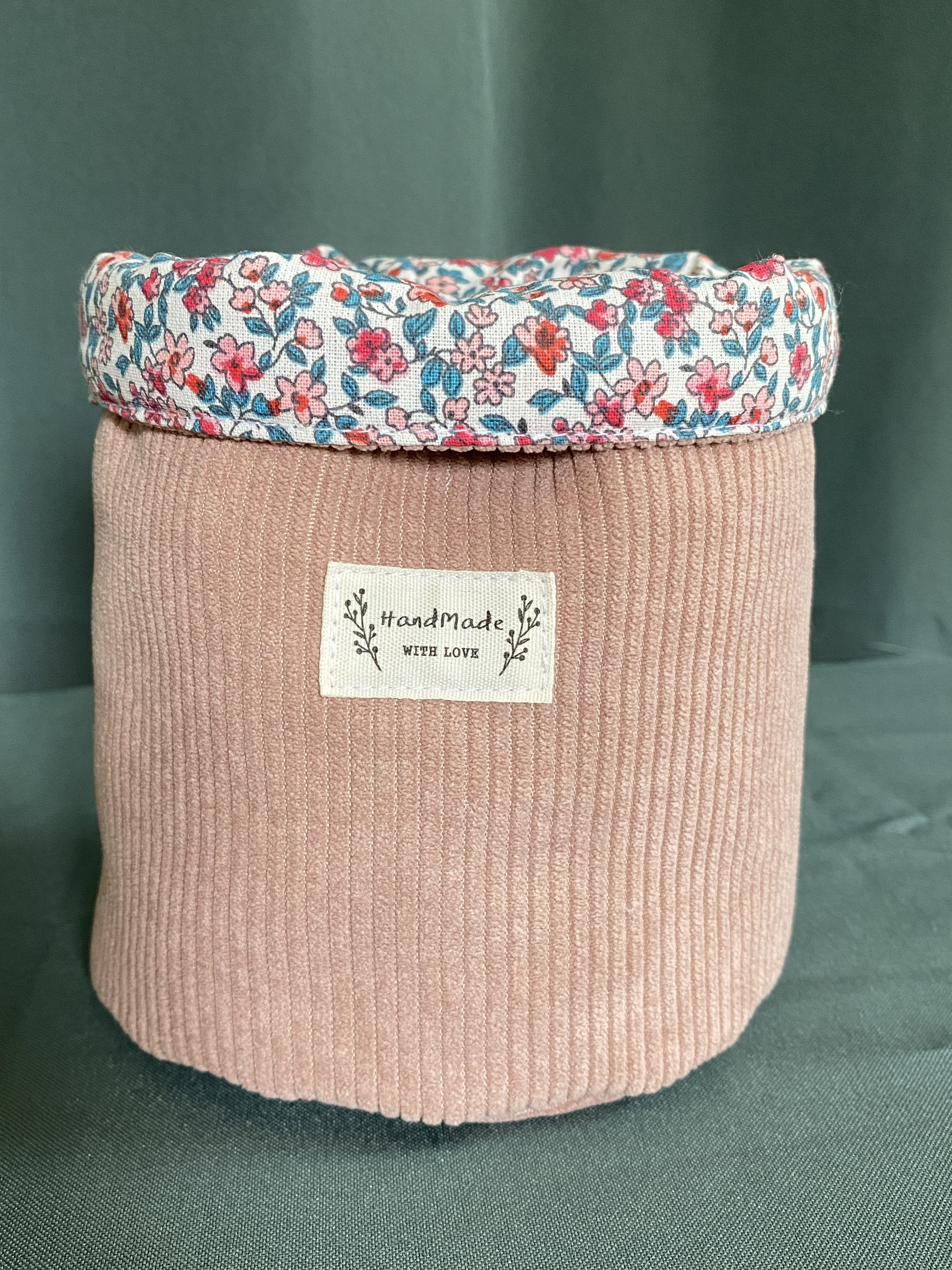Corbeille de rangement en tissu pour la maison