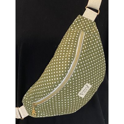 Sac banane artisanal en tissu