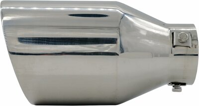 Edelstahl auspuffblende für 60mm rohrdurchmesser – Bild 2 von 8