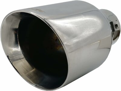 Edelstahl auspuffblende für 60mm rohrdurchmesser – Bild 4 von 8