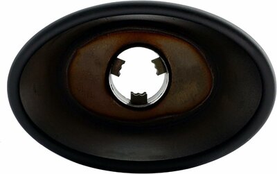 Simoni Racing auspuffblende 150x100mm edelstahl – Bild 2 von 5