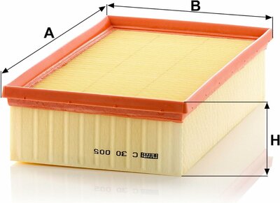 Hochwertiger luftfilter für pkw und transporter – Bild 3 von 5