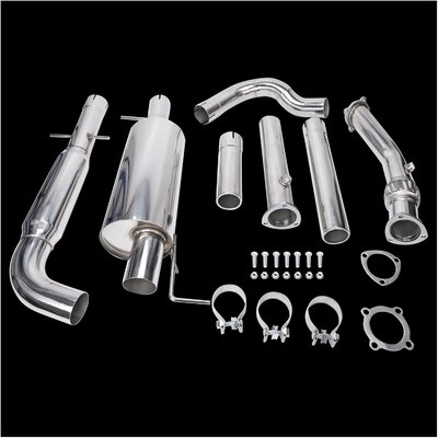Edelstahl Auspuffblende für VW Golf MK4 – Bild 2 von 6