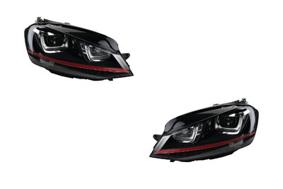 VW Golf 7 Xenon Scheinwerfer D3S H7 – Bild 1 von 5