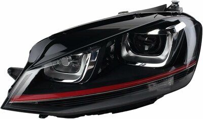 VW Golf 7 Xenon Scheinwerfer D3S H7 – Bild 2 von 5