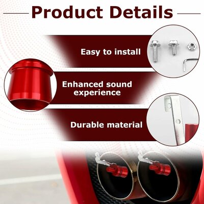 Turbo sound pfeife für auto auspuff – Bild 3 von 6