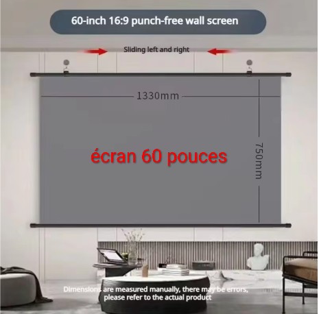 écran 60 pouces