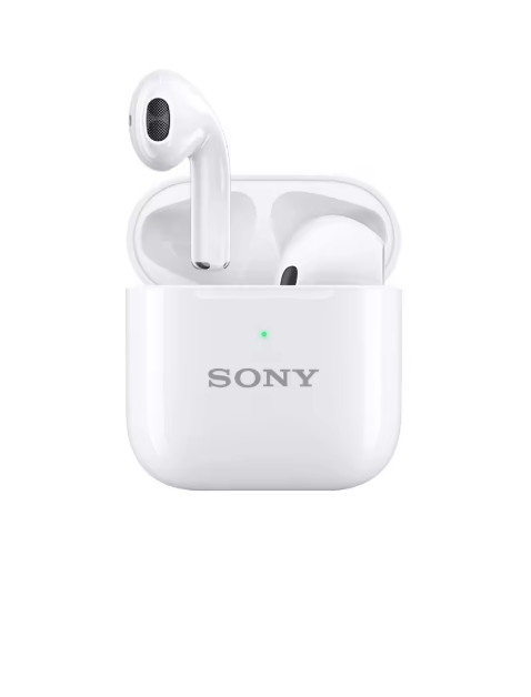 écouteur sans fil bluetooth sony blanc 4
