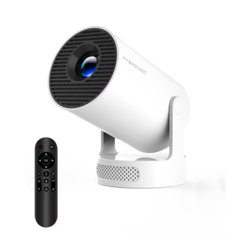 Projecteur Magcubic HY300 pro blanc avec télécomande voice