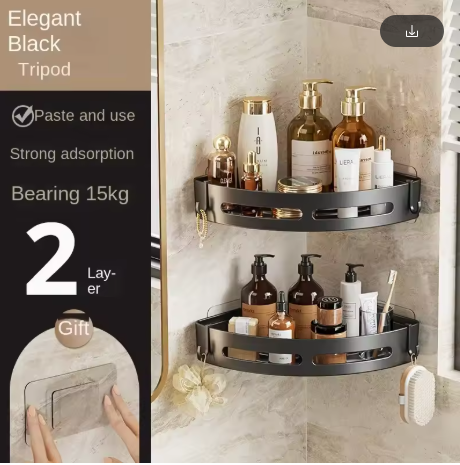 étagère salle de bain 2 étagères
