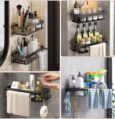 etagere douche sans percage 45