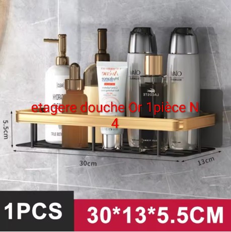etagere douche noir et style bois n 4