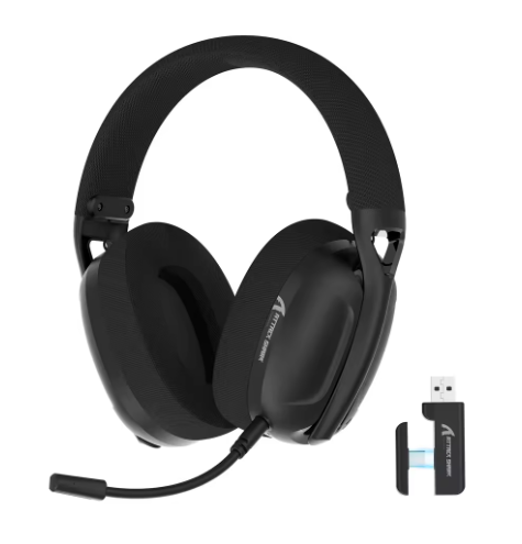casque sans fil bluetooth noir