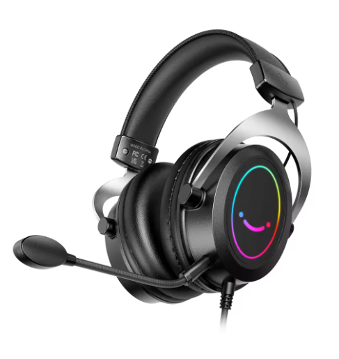 casque gamer sans fil noir