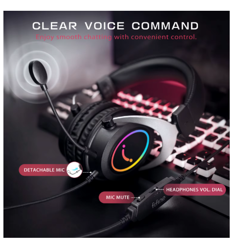 casque gamer sans fil noir 42