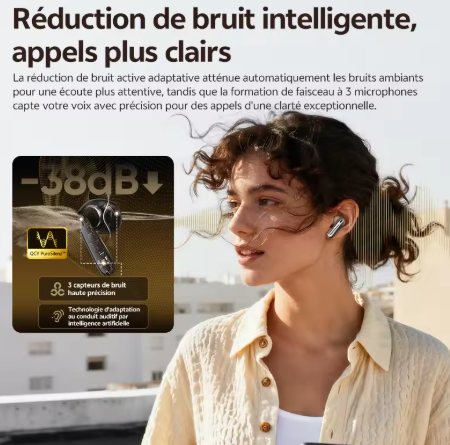 écouteur sans fil bluetooth qcy 04