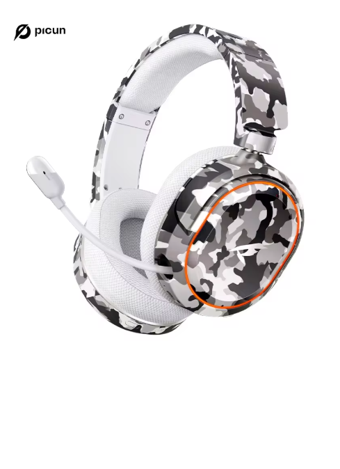 casque gamer Gris militaire