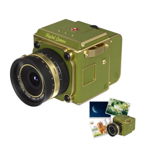 appareil photo vintage vert