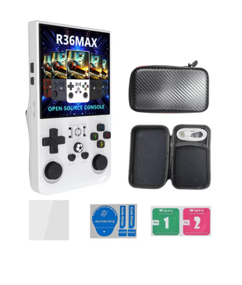 console retro gaming blanc