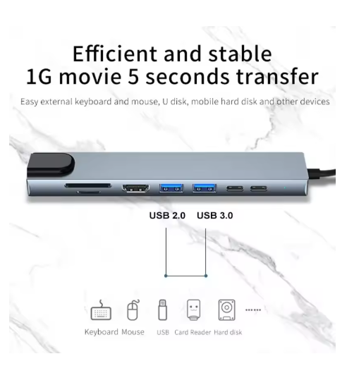 hub usb alimenté gris 05